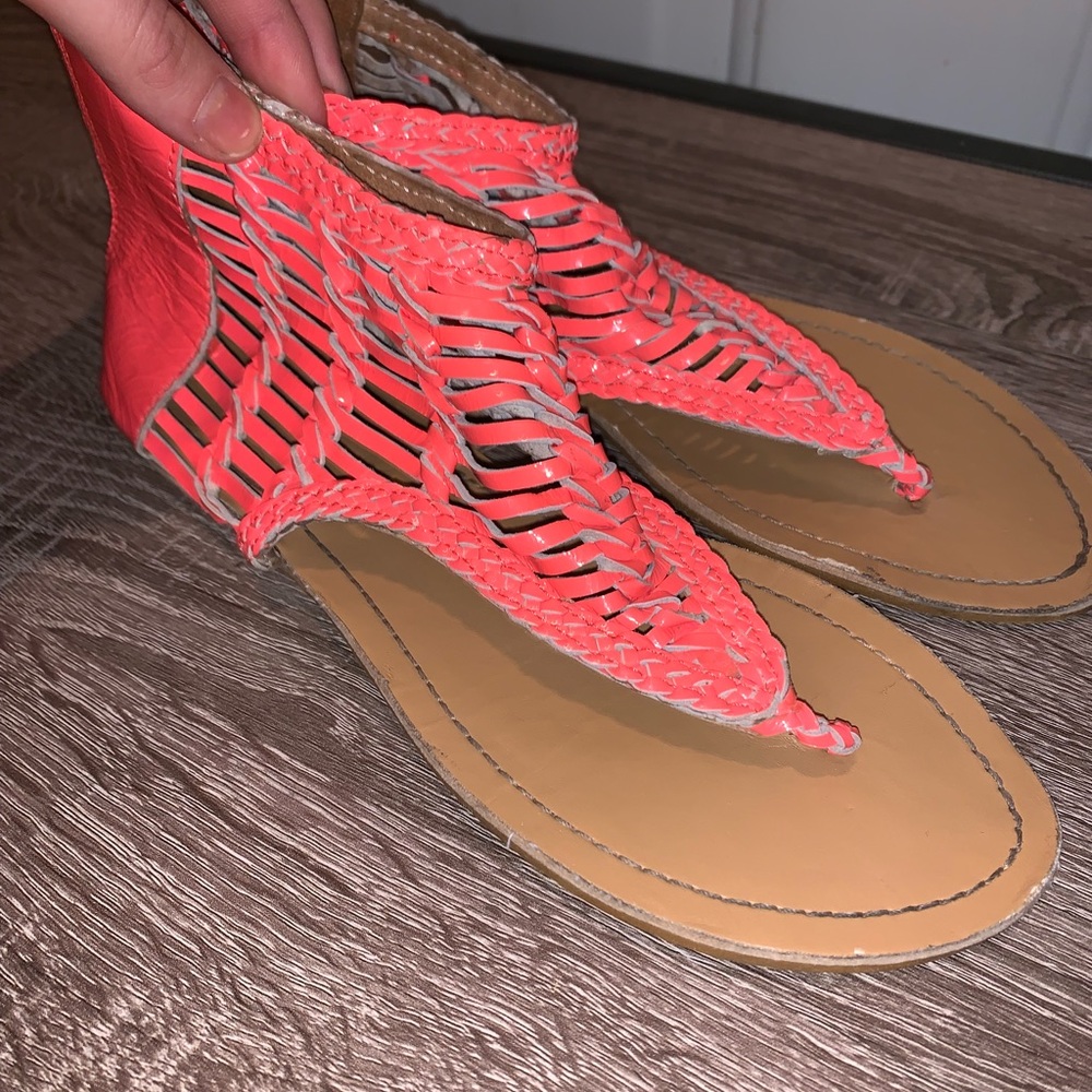 Ecoté Orange Sandals